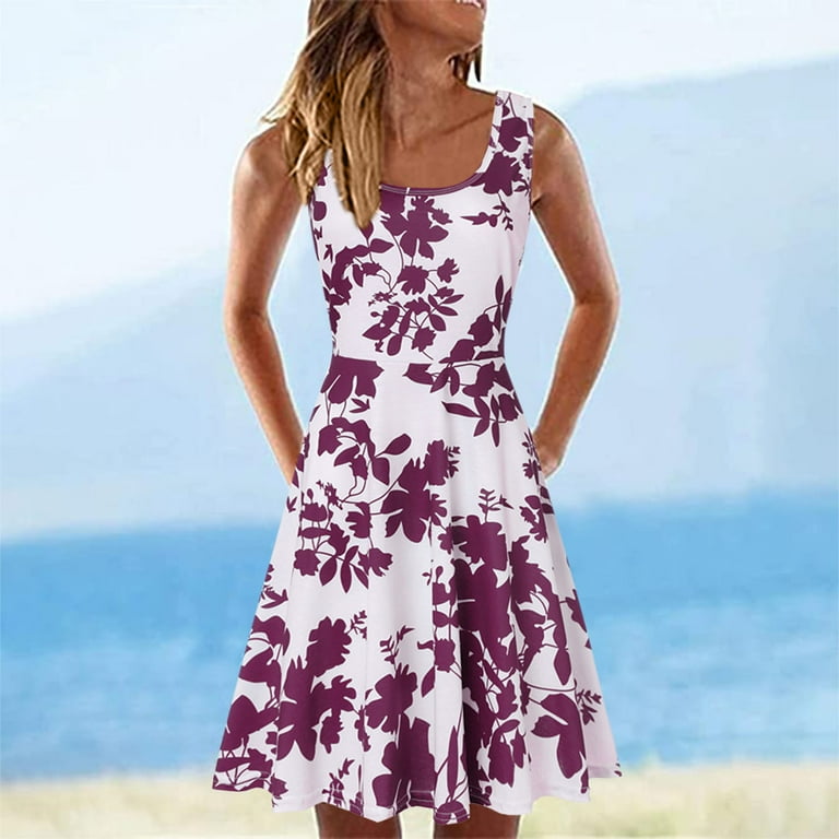 Ladies sleeveless summer dresses online