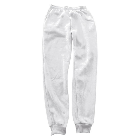 IDALL Sweatpants Women Sweatpants Womens Pants Thin Loose Sweatpants Comfort Jogging Pants with Pockets Sweatpants Womens Sweatpants White 2XL