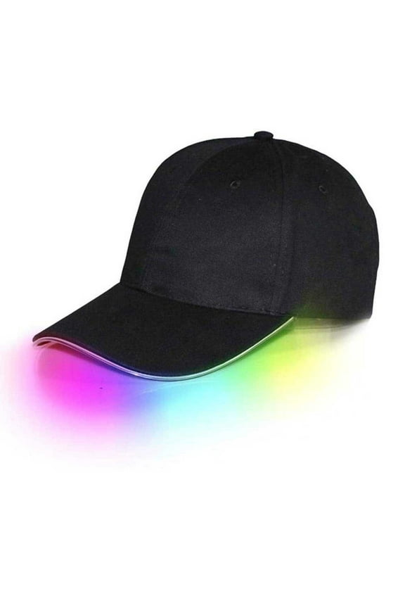 Trucker Hat,Baseball Cap Hip-Hop Baseball LED Cap Party Club up Glow Sports Hat Lighted Baseball Caps Golf Hat,Hats for Women Multicolor
