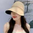 thumbnail image 1 of IDALL Visor Hat Sun Hat Beach Summer Sun Hat For Casual Everyday Wear Or Outdoors Snapback Hats Wide Brim Hats Khaki One Size, 1 of 4