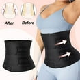 thumbnail image 1 of IDALL Waist Trainers for Women Belly Waist Trainer for Women Postpartum Belly Band Body Yoga Belt Sports Belt Shapewear Waist Trainer for Women Lower Belly Waist Trainer Black L, 1 of 9