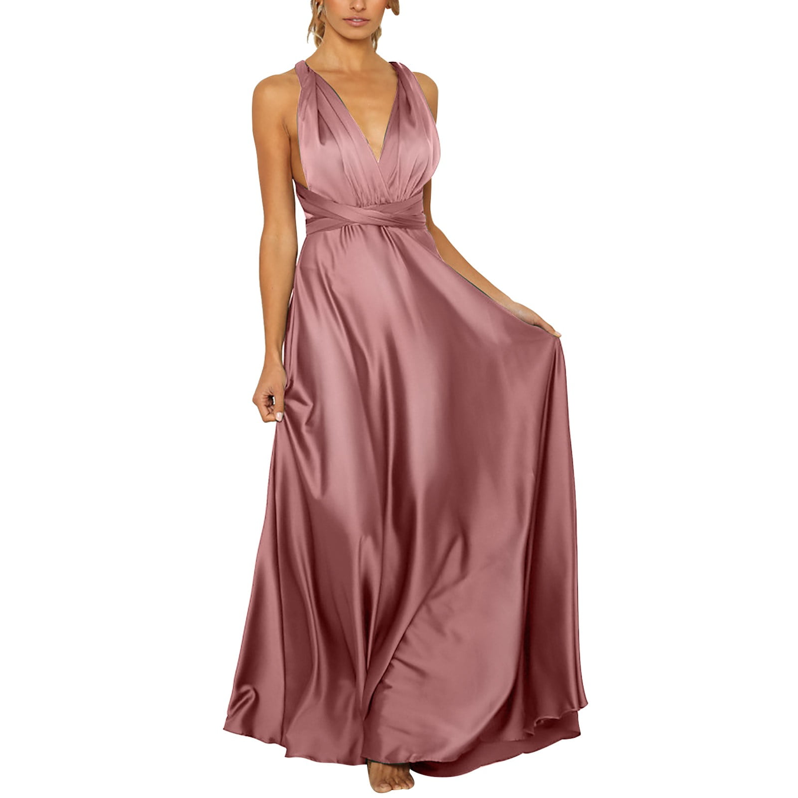 IDALL Wedding Guest Dresses,Prom Dresses es Ladies Long Women Elegant ...