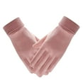 thumbnail image 1 of IDALL Winter Gloves for Men Women - Touch Screen Cold Weather Thermal Warm Knit Glove for Running Driving Hiking Pink One Size, 1 of 4