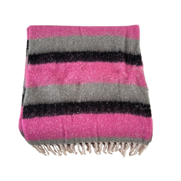 IDALL Winter Women Warm Scarf Long Shawl Large Scarves Cold Weather Thick Blanket Scarfs Colorful Plaid Black One Size