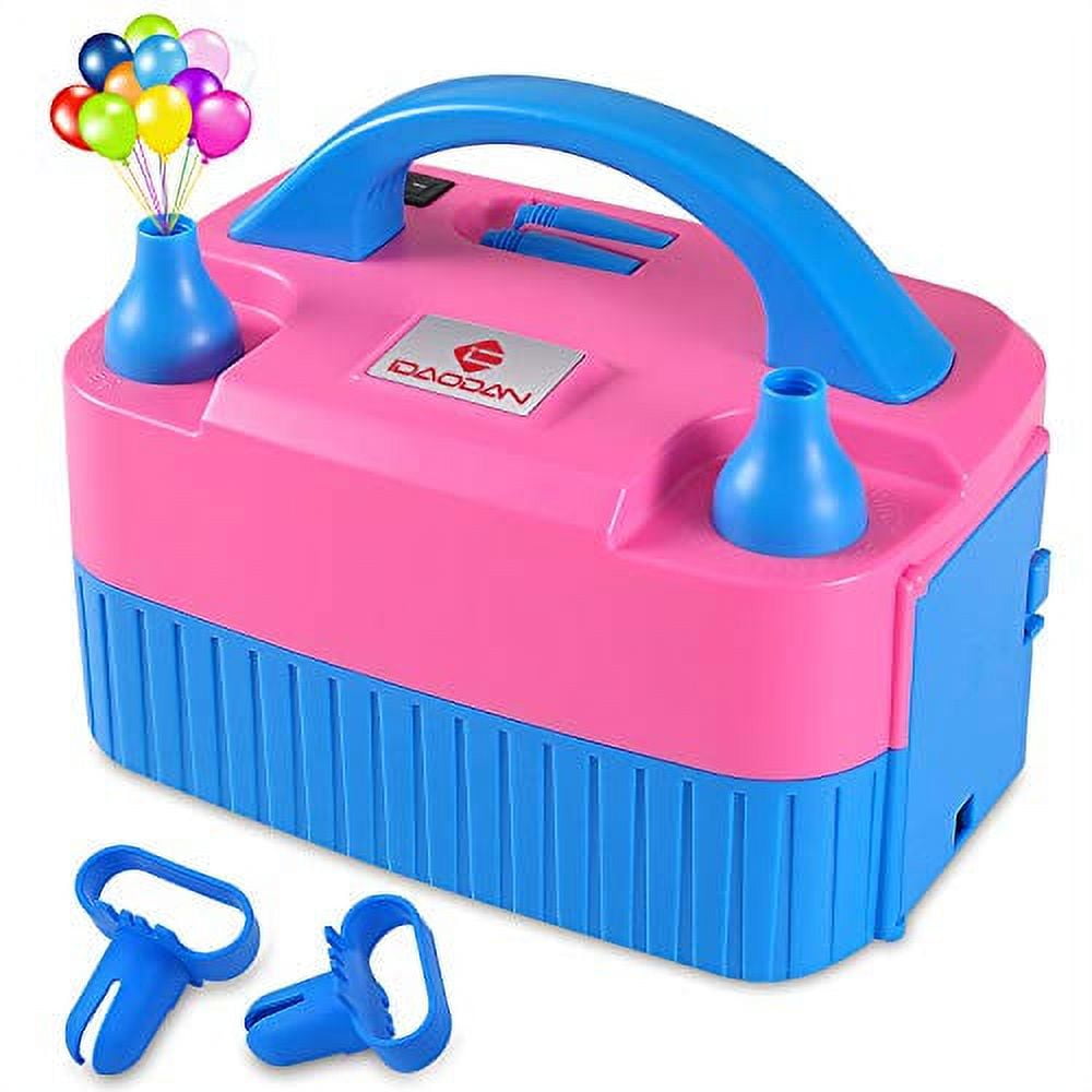 Balloon Pump Electric, Cadrim Electric Portable Balloon Pump with Nozzle  and Balloon Knotter, Penguin Shaped Portable Balloon Pump Inflator for  Party and Decoration (Blue) : : Toys & Games