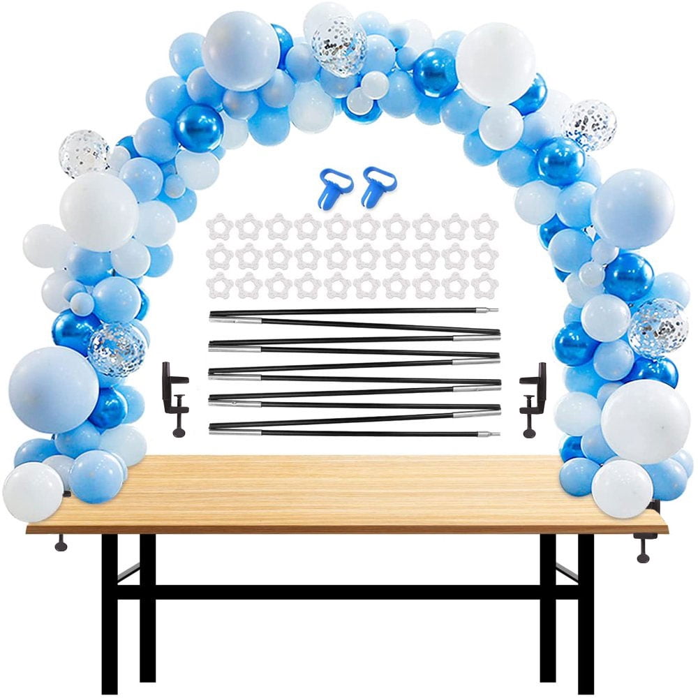 IDAODAN Table Balloon Arch Kit 12ft Adjustable Balloon Arch Stand for Baby  Shower, Wedding, Festival, Graduation, Birthday Decorations and DIY Event  Party Supplies 