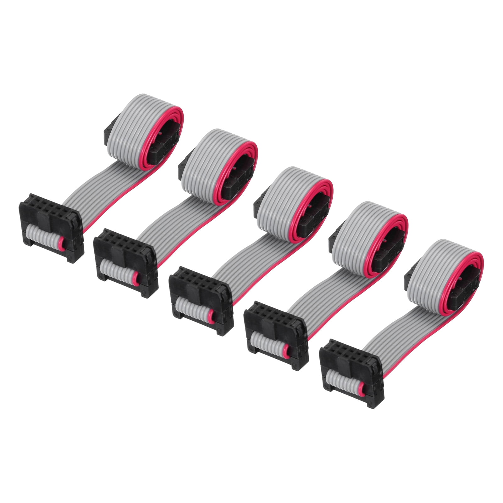 Cavi A Nastro Piatti IDC 20Pin - 5 Pezzi Per Collegamenti PC, Display LED E DVD | Passo 2.0mm | 20cm