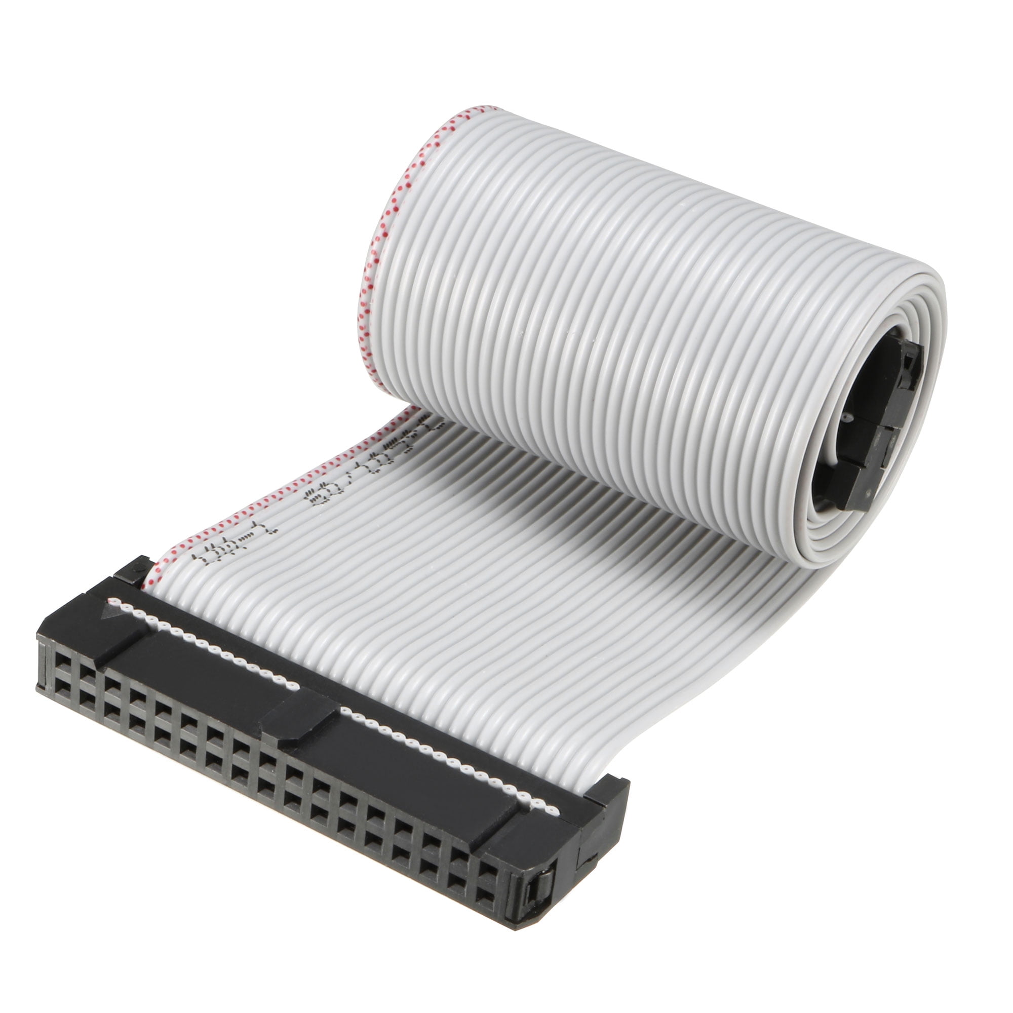 IDC 34P Wire Flat Gray Ribbon Cable 48cm 2.54mm Pitch 1pcs - Walmart.com