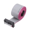 thumbnail image 1 of Uxcell IDC Wire Flat Cable FC/FC Connector A-type 18 Pins 0.1'' Pitch 39.37'' Length Ribbon  Grey, 1 of 5
