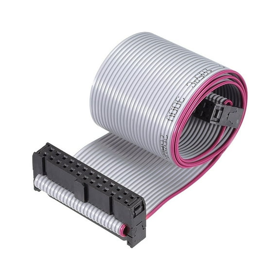IDC Wire Flat Ribbon Cable FC/FC Connector A-type 26Pins 2.54mm Pitch 30cm Length
