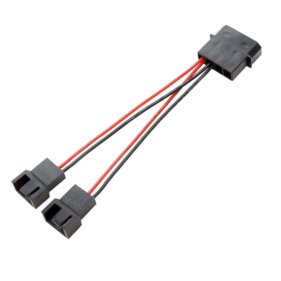 IDE 4Pin Male Molex to Small 4pin Female Y Splitter Adapter Floppy Disk Drive Power Supply Cable Converter for Case Fan