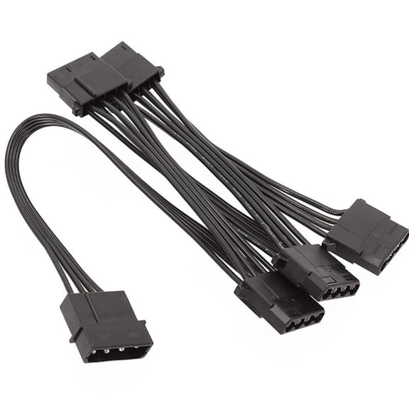 IDE to SATA Power Splitter Cable Big 4Pin to IDE SATA Power Conversion Line