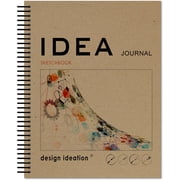 IDEA JOURNAL Spiral Bound Sketchbook. Mixed Media Paper. 8.5 x 11 SB-50100-LS-7-6
