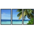 thumbnail image 1 of IDEA4WALL 3 Piece Canvas Wall Art Tropical Palm Trees Canvas Prints Framed Wall Art Decor, 1 of 4