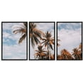 thumbnail image 1 of IDEA4WALL 3 Piece Canvas Wall Art Tropical Palm Trees Canvas Prints Framed Wall Art Decor, 1 of 4