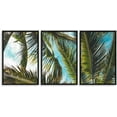 thumbnail image 1 of IDEA4WALL 3 Piece Canvas Wall Art Tropical Palm Trees Canvas Prints Framed Wall Art Decor, 1 of 4
