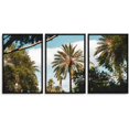 thumbnail image 1 of IDEA4WALL 3 Piece Canvas Wall Art Tropical Palm Trees Canvas Prints Framed Wall Art Decor, 1 of 4