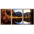 thumbnail image 1 of IDEA4WALL 3 Piece Framed Canvas Wall Art for Living Room, Bedroom Waterfall in Deep Forest of Croatia Canvas Prints for Modern Home Decoration Ready to Hang, 1 of 4