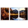 thumbnail image 1 of IDEA4WALL 3 Piece Framed Canvas Wall Art for Living Room, Bedroom Waterfall in Deep Forest of Croatia Canvas Prints for Modern Home Decoration Ready to Hang, 1 of 4