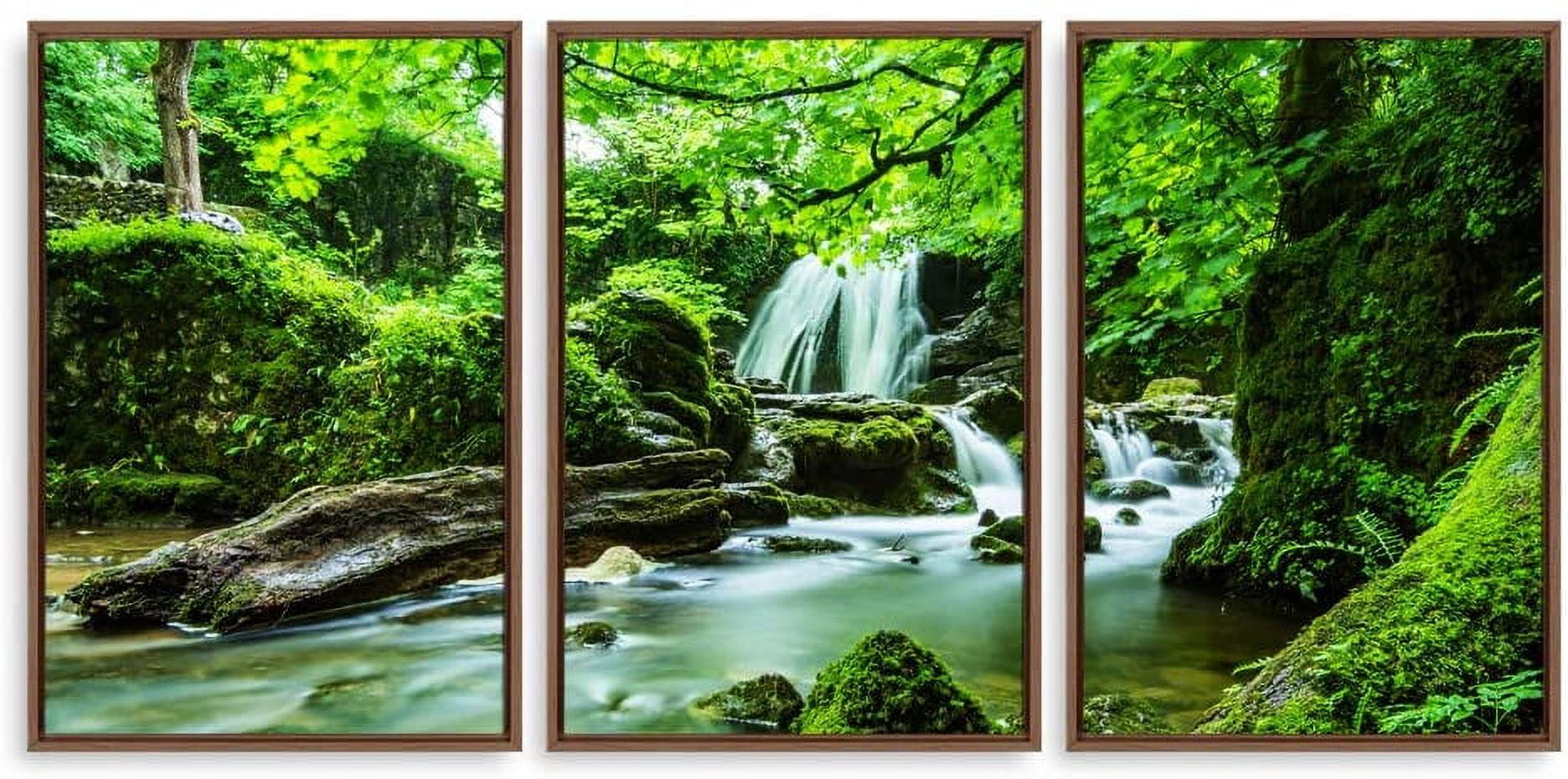 IDEA4WALL 3 Piece Framed Canvas Wall Art for Living Room, Bedroom ...