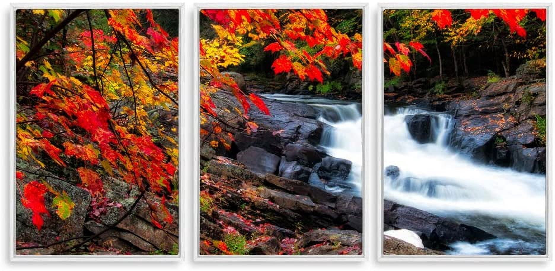 IDEA4WALL 3 Piece Framed Canvas Wall Art for Living Room, Bedroom ...