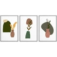 thumbnail image 1 of IDEA4WALL 3 Piece Framed Canvas Wall Art for Living Room, Bedroom Abstract Style Canvas Prints for Modern Home Decoration Ready to Hang, 1 of 5