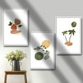 thumbnail image 1 of IDEA4WALL 3 Piece Framed Canvas Wall Art for Living Room, Bedroom Abstract Style Canvas Prints for Modern Home Decoration Ready to Hang, 1 of 4
