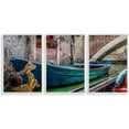 thumbnail image 1 of IDEA4WALL 3 Piece Framed Canvas Wall Art for Living Room, Bedroom Italy City Landscape Canvas Prints for Modern Home Decoration Ready to Hang, 1 of 4