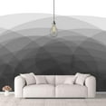 thumbnail image 1 of IDEA4WALL 4pcs Abstract Geometric Peel and Stick Wallpaper Removable Wall Murals Large Wall Stickers for Home Decoration, 66"x24", 1 of 5