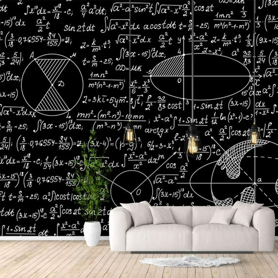 IDEA4WALL 4pcs Banksy Street Graffiti Peel and Stick Wallpaper Removable Wall Murals Large Wall Stickers for Home Decoration, 66"x24"