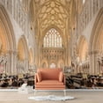 thumbnail image 1 of IDEA4WALL 4pcs Church Peel and Stick Wallpaper Removable Wall Murals Large Wall Stickers for Home Decoration, 66"x24", 1 of 5