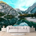 thumbnail image 1 of IDEA4WALL 4pcs Natural Landscape Peel and Stick Wallpaper Removable Wall Murals Large Wall Stickers for Home Decoration, 66"x24", 1 of 5