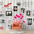thumbnail image 1 of IDEA4WALL 6pcs Abstract Banksy Street Art Peel and Stick Wallpaper Removable Wall Murals Large Wall Stickers for Home Decoration, 100"x24", 1 of 4