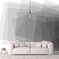 thumbnail image 1 of IDEA4WALL 6pcs Abstract Geometric Peel and Stick Wallpaper Removable Wall Murals Large Wall Stickers for Home Decoration, 100"x24", 1 of 5