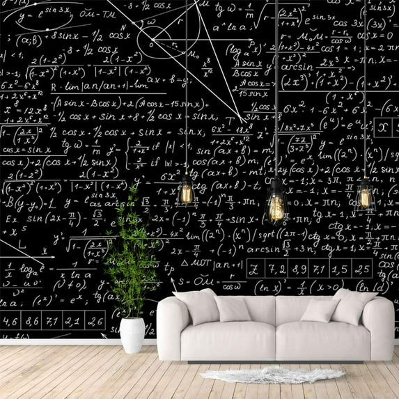 IDEA4WALL 6pcs Banksy Street Graffiti Peel and Stick Wallpaper Removable Wall Murals Large Wall Stickers for Home Decoration, 100"x24"