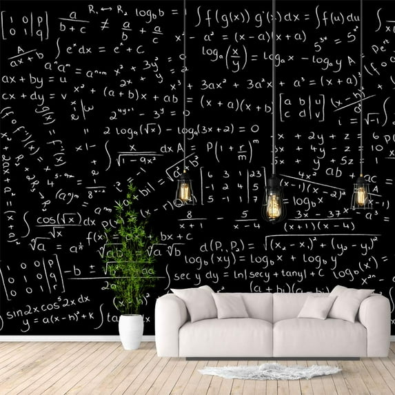 IDEA4WALL 6pcs Banksy Street Graffiti Peel and Stick Wallpaper Removable Wall Murals Large Wall Stickers for Home Decoration, 100"x24"