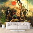 thumbnail image 1 of IDEA4WALL 6pcs Liberty Leading the People by Eugène Delacroix Wallpaper Large Wall Stickers for Home Decoration - 100x144 inches, 1 of 5