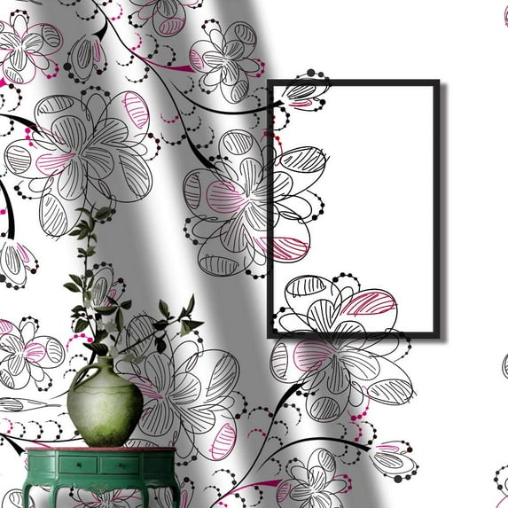 IDEA4WALL 6pcs Nordic Style Peel and Stick Wallpaper Removable Wall Murals Large Wall Stickers for Home Decoration, 100"x24"