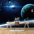 thumbnail image 1 of IDEA4WALL 6pcs Planets of Solar System Peel and Stick Wallpaper Removable Wall Murals Large Wall Stickers for Home Decoration, 100"x24", 1 of 4