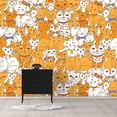 thumbnail image 1 of IDEA4WALL 6pcs Street Graffiti Peel and Stick Wallpaper Removable Wall Murals Large Wall Stickers for Home Decoration, 100"x24", 1 of 5