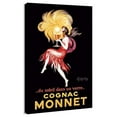 thumbnail image 1 of IDEA4WALL Canvas Print Wall Art - Classic Vintage Wine Advertisement for Monnet Cognac - Retro Movie Series Art Paintings For Home Decoration - 24"x36", 1 of 4