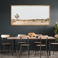 thumbnail image 1 of IDEA4WALL Extra Large Framed Canvas Print Wall Art Desert Solitude Joshua Tree Landscape Modern Art Nature Photography Oversized Art Realism Wall Decoration Relax/Calm for Living Room - 60"x30", 1 of 5