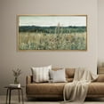 thumbnail image 1 of IDEA4WALL Extra Large Framed Canvas Print Wall Art Soft Pastoral Landscape Vintage Art Nature Wilderness Lonely Tree Retro Wall Decor Oversized Artwork Relax/Calm for Room Decor - 60"x30", 1 of 5