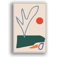 thumbnail image 1 of IDEA4WALL Framed Canvas Art Abstract Illustration Picture Prints for Modern Home Wall Decoration, 1 of 4