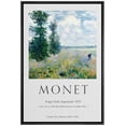 thumbnail image 1 of IDEA4WALL Framed Canvas Art Wall Decor Poppy Field, 1875 Master Aritst Claude Monet Oil Painting Impressionism Traditional Scenic for Dorm Home Office - 16"x24", 1 of 4