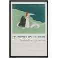 thumbnail image 1 of IDEA4WALL Framed Canvas Art Wall Decor Two Women On The Shore Master Aritst Edvard Munch Oil Painting Expressionism Contemporary for Dorm Home Office - 24"x36", 1 of 4