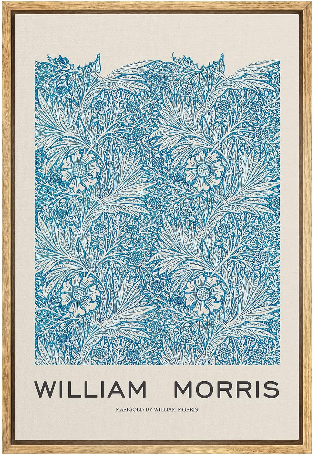 Small Le Jardin Art Nouveau sky William Fabric