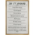 thumbnail image 1 of IDEA4WALL Framed Canvas Print Kindness and Compassion Quote Mother Teresa's Do It Anyway Inspirational Illustrations Wall Art Relax/Calm for Living Room, Bedroom, Office - 24"x36" NATURAL, 1 of 5