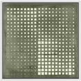 thumbnail image 1 of IDEA4WALL Framed Canvas Print Wall Art Abstract Grayscale Dot Matrix Illustrations Modern Art Geometric Pattern Wall Decorative Relax/Calm Comtenporary for Rooms - 16"x16" WHITE, 1 of 5