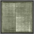 thumbnail image 1 of IDEA4WALL Framed Canvas Print Wall Art Abstract Grayscale Dot Matrix Illustrations Modern Art Geometric Pattern Wall Decorative Relax/Calm Comtenporary for Rooms - 24"x24" BLACK, 1 of 5